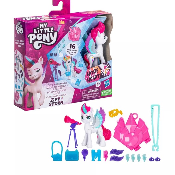 My Little Pony Make Your Mark Toy Cutie Mark Magic Zipp Storm Mini-Figure - Picture 8 of 8